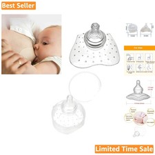 Silicone Nipple Shield - Comforting Baby Feeding Aid for Latch Difficulties