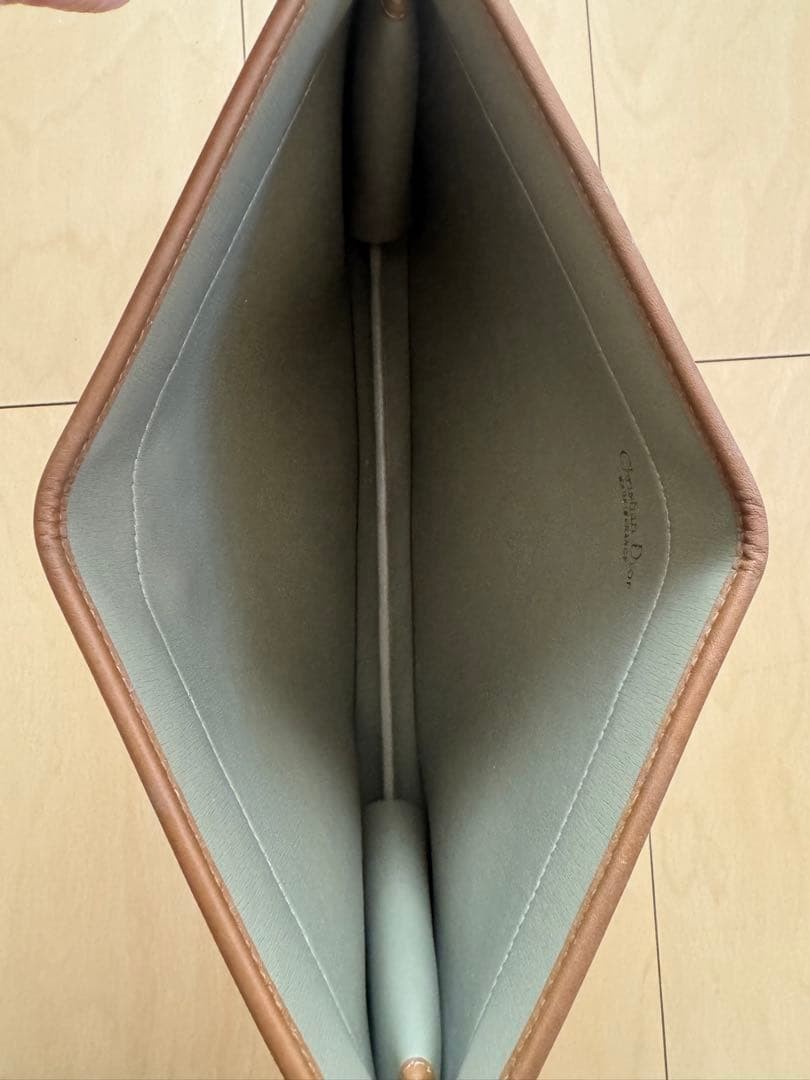 Christian Dior Clutch Bag Used Damaged Black Elegant Designer Handbag thumbnail 6