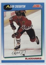 1991-92 Score Canadian Adam Creighton #485 7k6