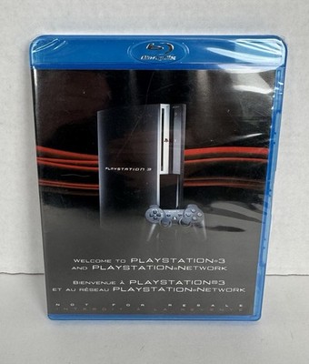 Welcome to Playstation 3 (PS3) & Playstation Network Blu-Ray Disc NEW SEALED