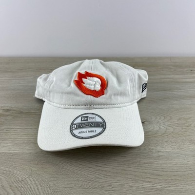 Flame New Era White Hat Adjustable Adult Size OSFA Baseball Cap