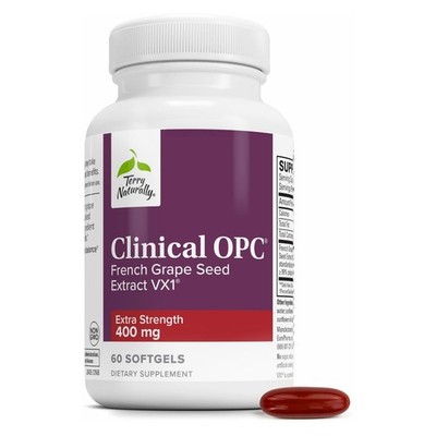 Terry Naturally Clinical OPC Extra Strength 60 ct x 2 pack =120 ct-EXP:08/27