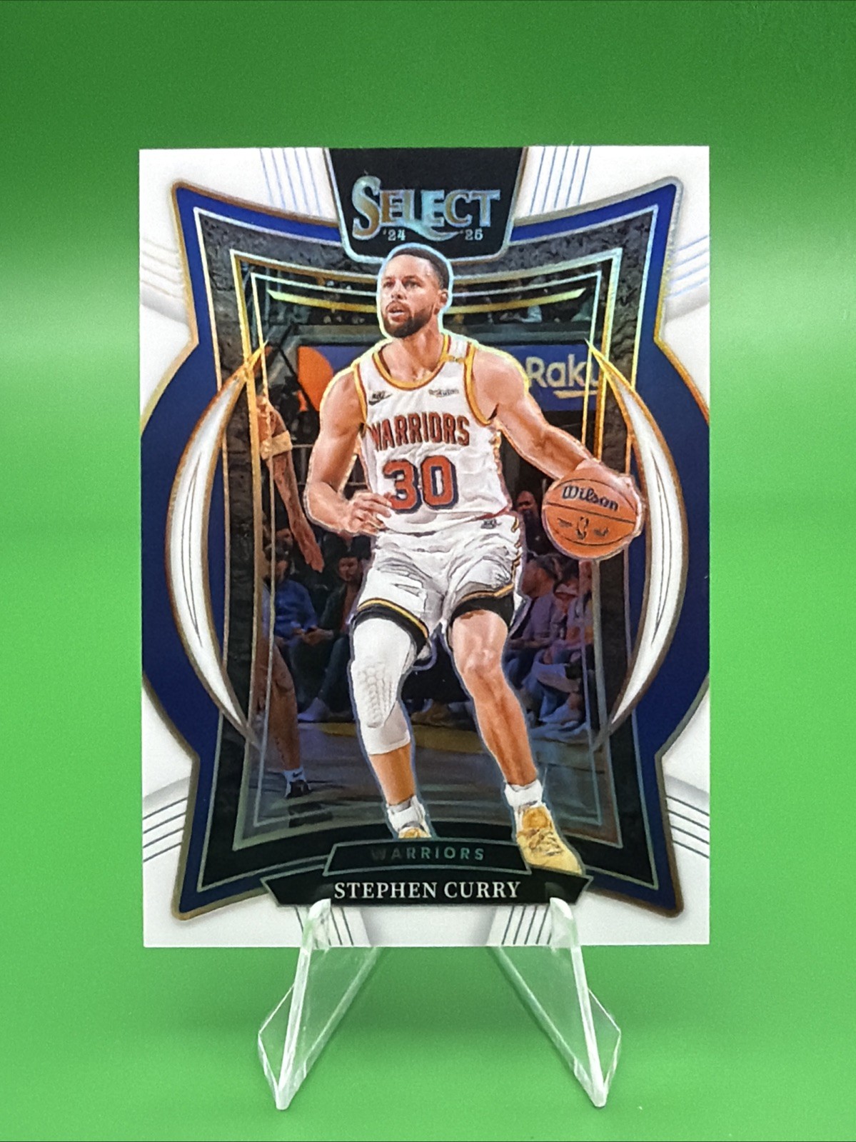 2024-25 Panini Select - Concourse Stephen Curry #7 White Prizm 111/149 SSP