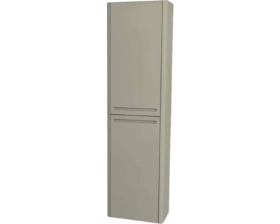 Hängehochschrank mit 2 Türen Devo Gloria 2.0 links BxHxT 40x172x33 cm stone grey