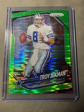 2025 Panini Prizm Troy Aikman Green Pulsar Cowboys NFL