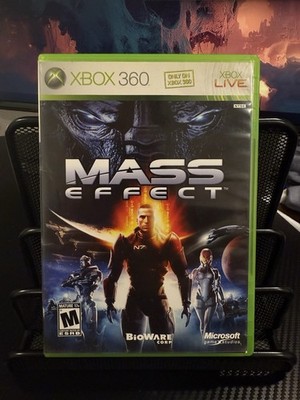 Mass Effect (Xbox 360, 2007) CIB - Tested - Disc Wear - No Manual - Bioware