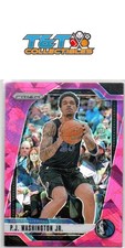 P.J. Washington Jr. 2024-25 Panini Prizm Pink Ice #174 Dallas Mavericks 18a