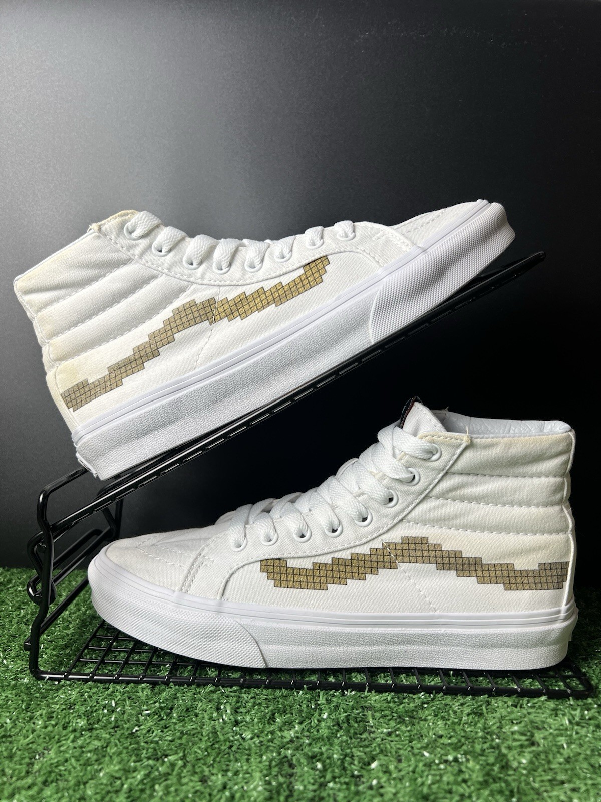 VANS - SK8-HI MARIO BROS - UK4/US5/EUR36.5 - 721277 - BLANCAS