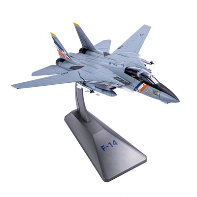 26cm Alloy 1/72 United States Navy F-14 VF-31/VF-2 Tomcat Fighter Model Display