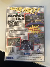 Daytona USA (Sega Saturn, 1995) Complete with Registration Card