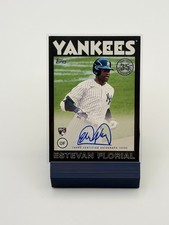 2021 Topps 1986 Autographs Estevan Florial - Black 161/199 #86B-EF