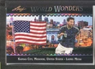 Lionel Messi 7 2026 Leaf World Wonders Host City: Kansas City Missouri