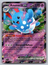 Azumarill ex Holo Double Rare ME: Ascended Heroes 084/217 NM