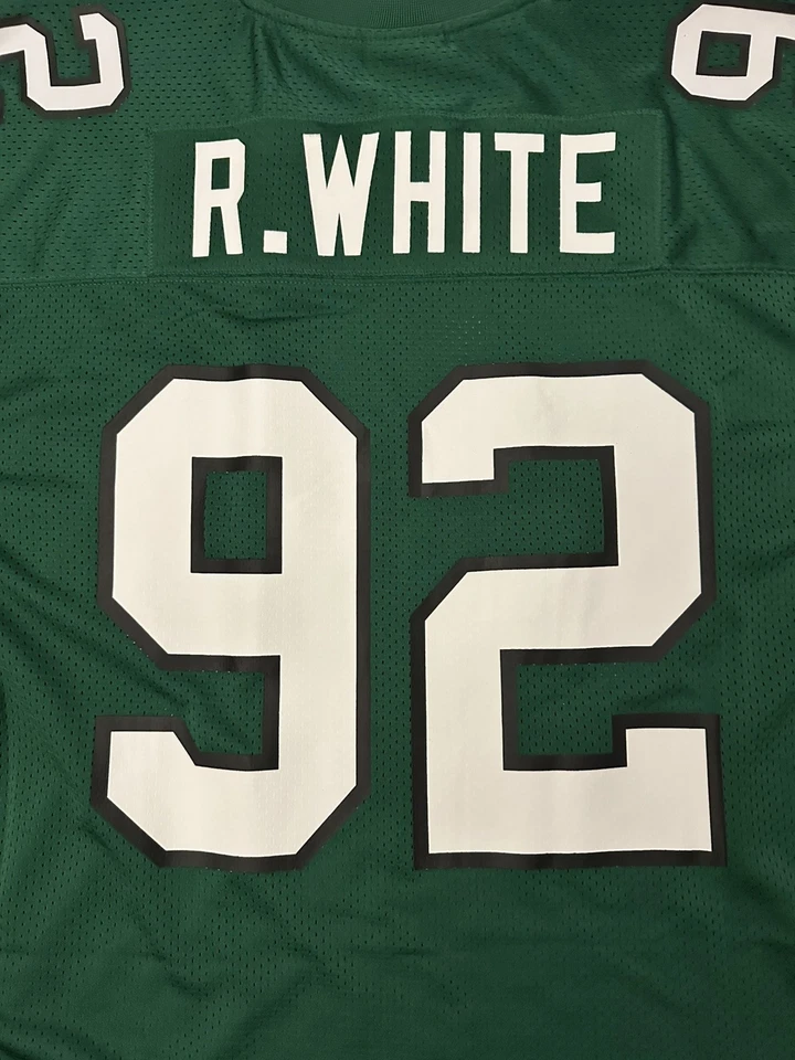 NUEVO Mitchell & Ness REGGIE WHITE Phila Eagles Auténtico Jersey Hombres Talla 52, 2XL  Foto 4 de 4