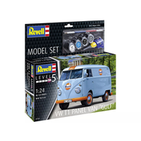 "Model Set Vw T1 Panel Van \"Gulf\" Kit 1:24 Revell Kit Auto -D- Neues Modell"