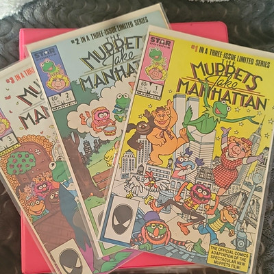 Marvel The Muppets Take Manhattan #1-3 Comic Book Lot (1984) Limited Series