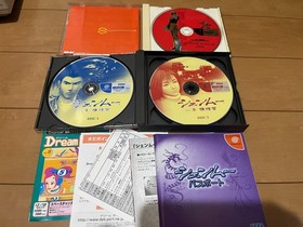 SEGA DreamCast Console (HKT-3000) & Controller with 2 game and BOX,Manual 0811