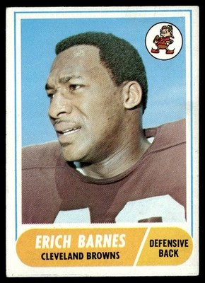 1968 Topps Erich Barnes Cleveland Browns #102