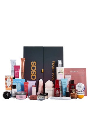 ASOS Face + Body Adventskalender 2025 Neu Kosmetik Make-up - Wert 400£+