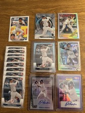 2021 Leaf Metal Draft 1990 AUTO Oswald Peraza #LA-OP1 01/15 Black Rainbow+ALL 15