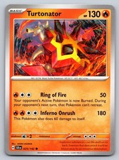 Turtonator 025/142 Stellar Crown Pokemon Card - NM