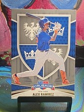 2024 Panini Crusade Baseball #150 Alex Ramirez Gold Foil Parallel SP Mets