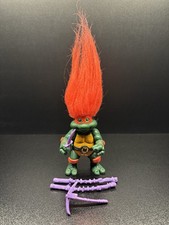 TMNT Troll Mike 100% Complete Vintage Action Figure Ninja Turtles 1993 