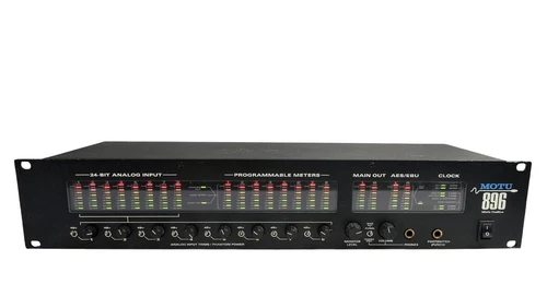 MOTU 896 Mk3 196 kHz FireWire Audio Interface Works Perfectly, 30 Days Return
