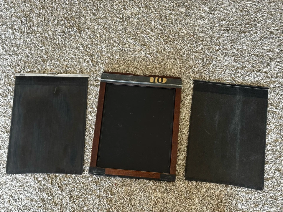 Lot of Two 8x10 Sheet Film Holder With Slides - One Wooden, One Kodak. - Image 4 of 4
