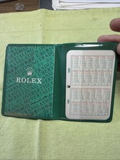 Vintage Rolex wallet /paper holder; translation Book 1988/1989 calendar Set❗️