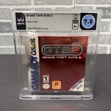 Grand Theft Auto 2 (GTA 2) - Nintendo Game Boy Color - WATA GRADED 7.0 A+ SEALED