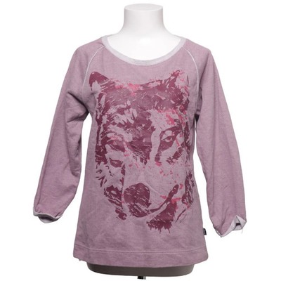 Trigema, Sweatshirt, Größe: M, Lila, Baumwolle/Polyester, Print, Damen #itv