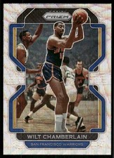 2021-22 Panini Prizm #260 Wilt Chamberlain Silver Wave
