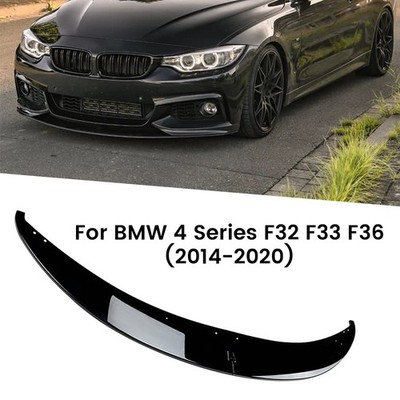 Frontspoiler Spoilerlippe Für BMW 4er F32 F33 F36 2014-2020 Schwarz Glänzend ABS