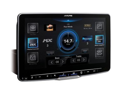 Alpine iLX-F905D Autoradio 9-Zoll Touchscreen DAB+ 1-DIN-Einbaugehäuse CarPlay
