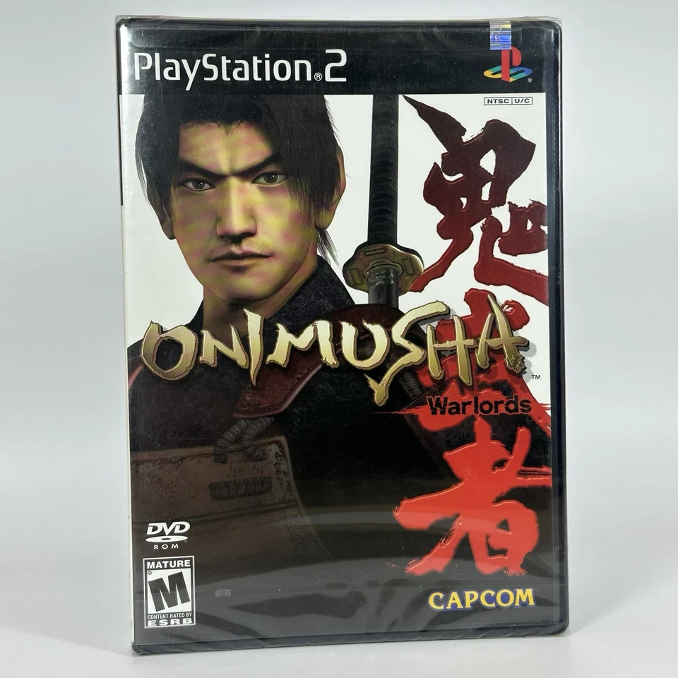 Brand NEW⭐️Onimusha: Warlords⭐️Sony PlayStation 2 PS2 Black Label Factory Sealed - Image 2 of 4