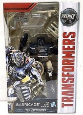 Product Image: Hasbro TRANSFORMERS MOVIE 5 THE LAST KNIGHT BARRICADE Premier Edition