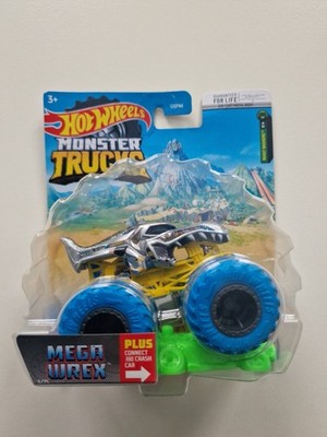 Hot Wheels Monster Trucks Mega Wrex Chrom 1:64