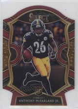 2020 Panini Select Concourse Maroon Prizm Die-Cut Anthony McFarland Jr #81 12pq