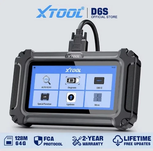 XTOOL D6S Car Diagnostic Tool All System Automotive Scanner For Cars 30+ Options - product listing photo
