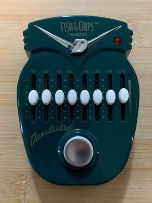 Danelectro Fish & Chips 7 Band EQ　イコライザー Danelectro DJ14 Fish & Chips 7 Band EQ Equalizer Guitar