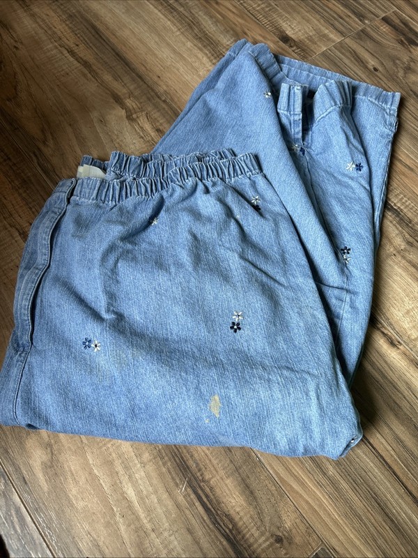 Classic Element Women Capri Jeans Sz 22W