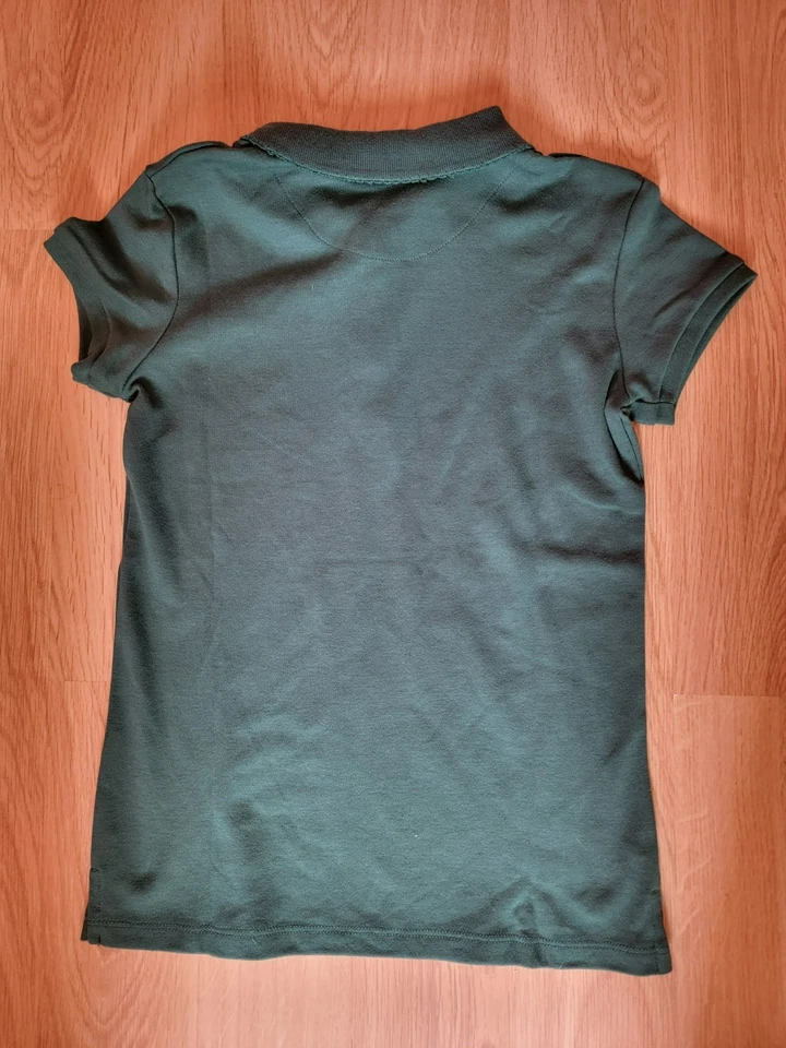 Uniforme Escolar Nautica Niñas Manga Corta Polo Verde M (8-10) Nuevo con Etiquetas Foto 3 de 3