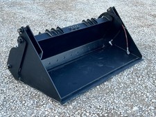 Proworks 72" 4-IN-1 Combination Smooth Bucket Attachment Fits Skid Steer Loader