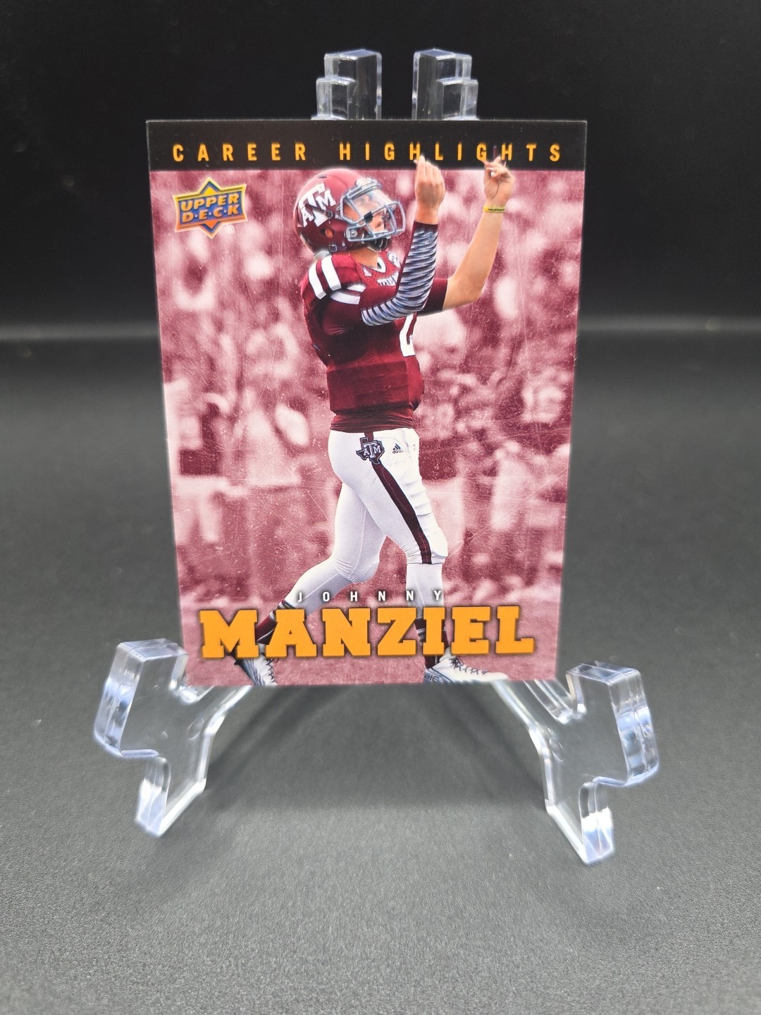 Johnny Manziel Upper Deck Johnny Manziel Career Highlights #JM14 Base