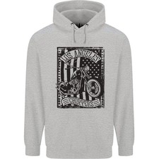LA Choppers Motorcycle Motorbike Biker Mens 80 Cotton Hoodie