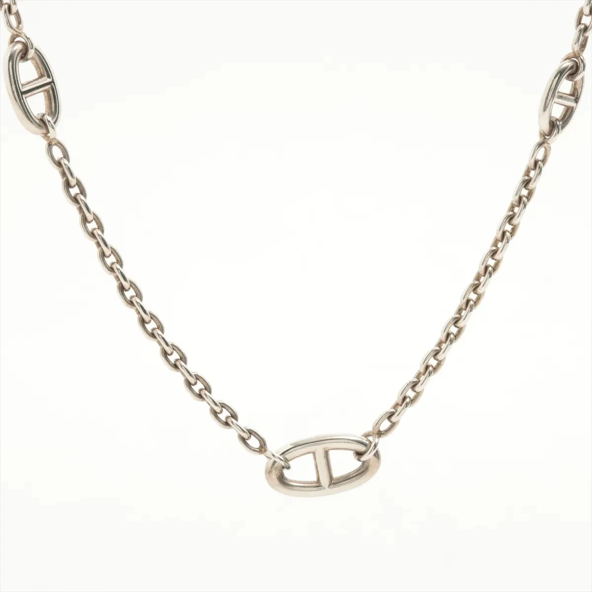 Collana Hermès Chaîne d'Ancre Farandole in argento 925 100 6 g