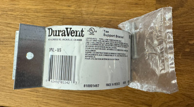 DuraVent PelletVent for Multi-Fuel 3in. Diameter Wall Strap 3PVL-WS