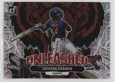 2023 Panini Donruss Unleashed Vector Jackson Chourio #U16 0pe3