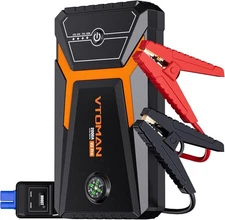 VTOMAN V3 Pro 2000A Jump Starter, Car Battery Jumper Starter Portable for 6L... 